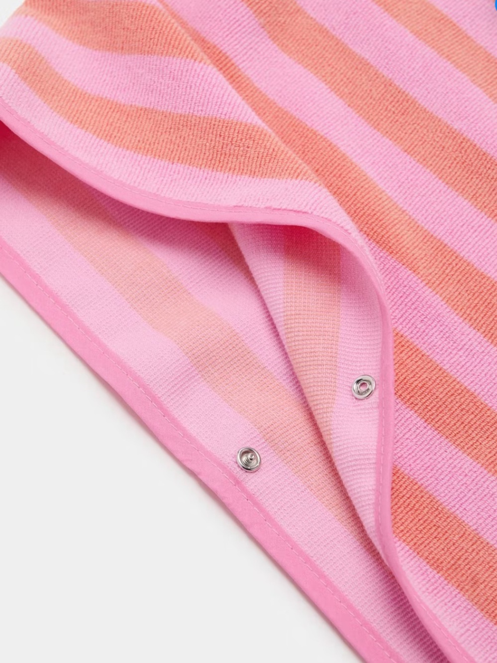 NWT Mango STRIPED PONCHO TOWEL - Picture 4 of 5